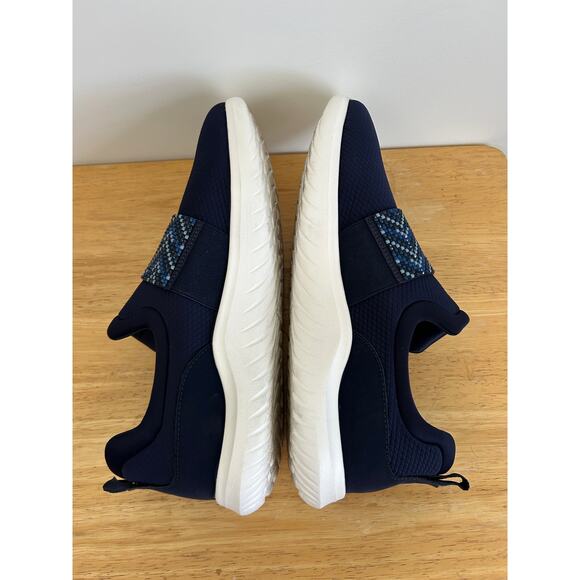 CLOUDSTEPPERS by Clarks Nova Way Navy Slip-On Sneakers - Picture 5 of 8